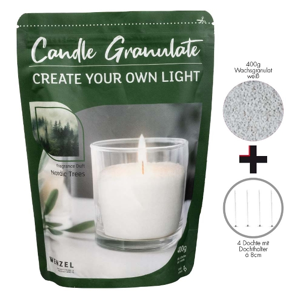 WACHS GRANULAT MIT DUFT 400G NORDIC TREES D935 Florissima-Nr.: 21997000